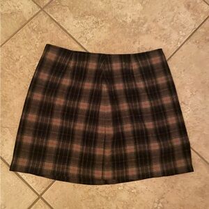 Vintage The Limited Wool Plaid Mini Skirt 14